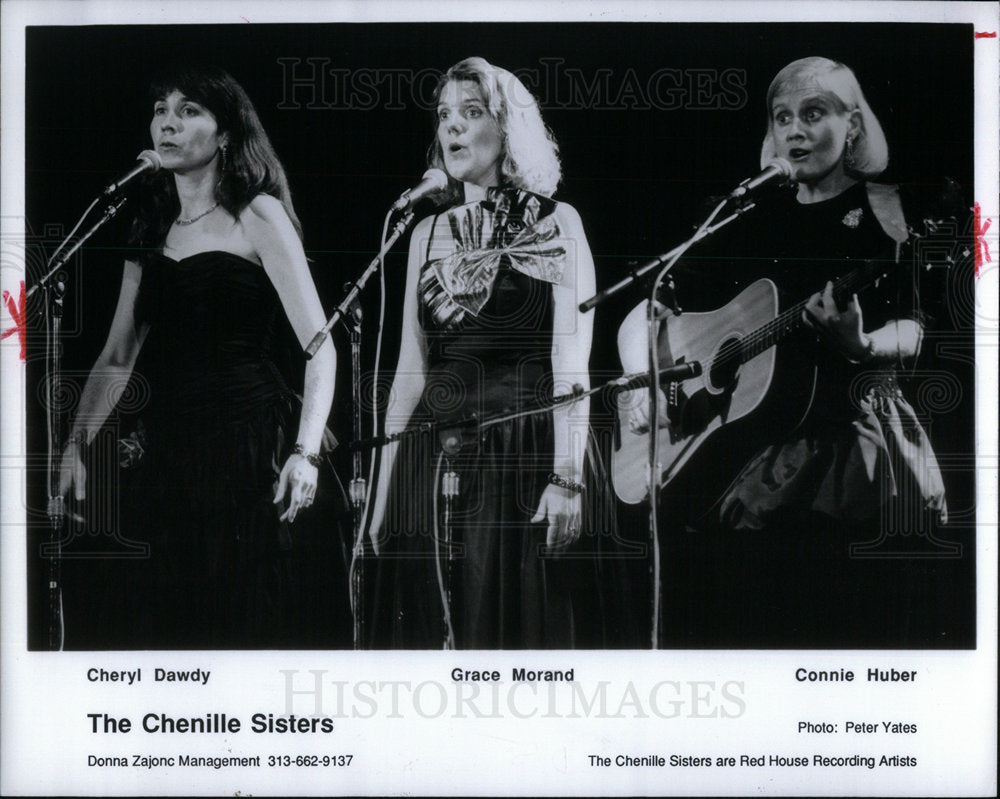 1993 Press Photo Chenille Sisters American Folk Band - Historic Images