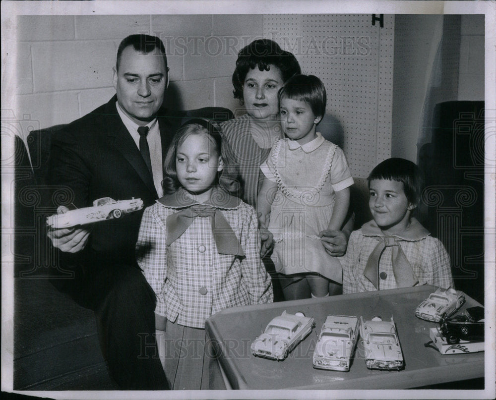 1963 Press Photo William Patricia Audrey Nancy Susan - Historic Images