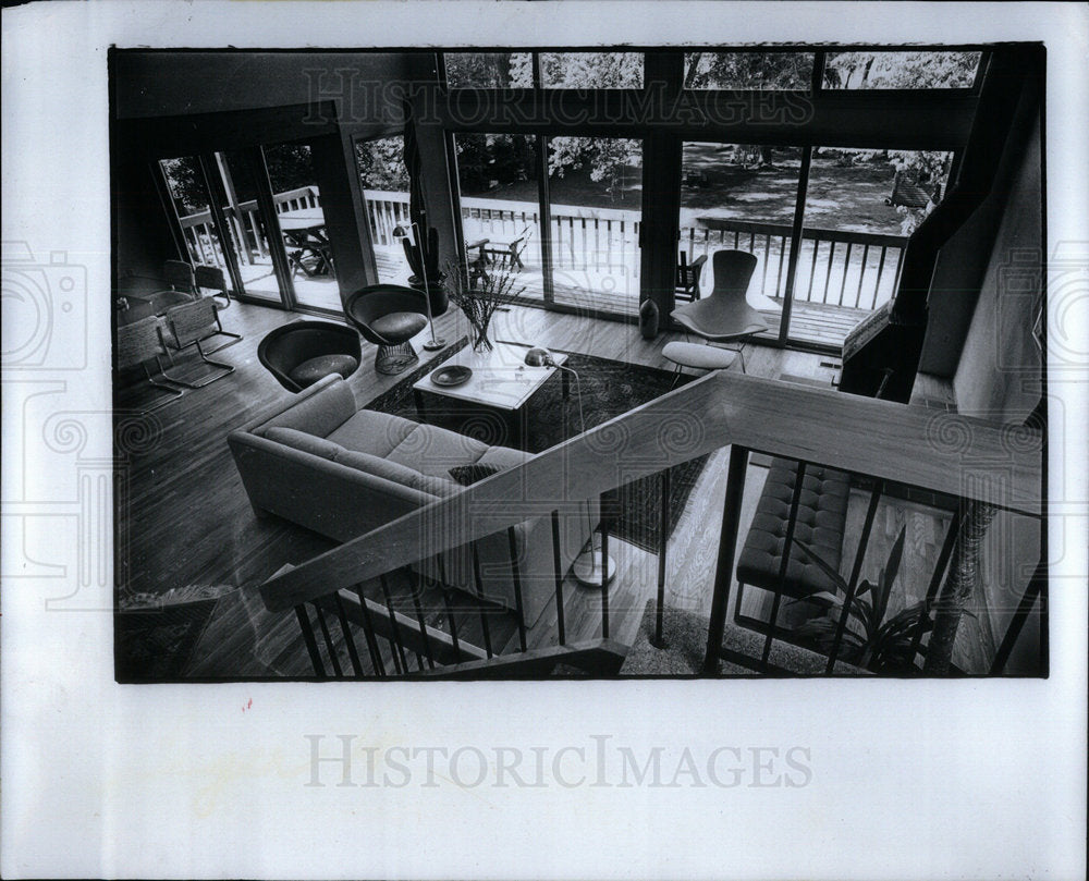 1978 Press Photo Robert Seger Home Architect - Historic Images
