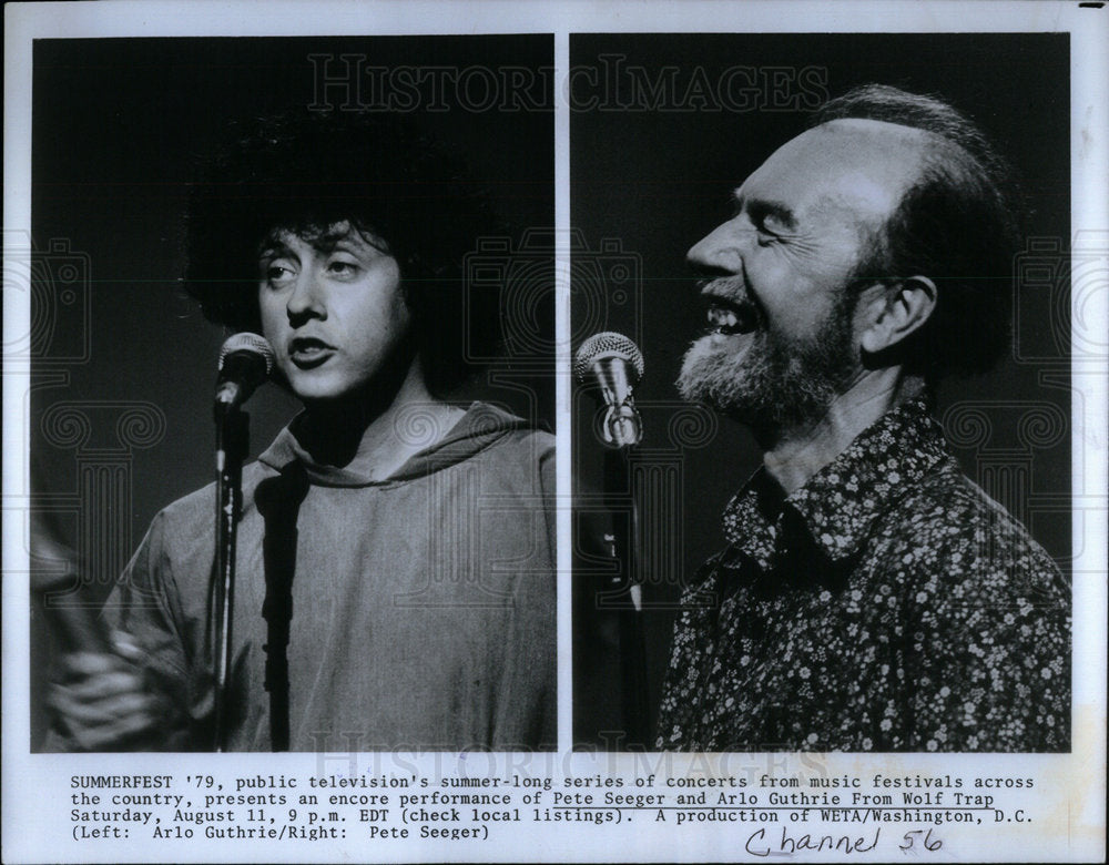 1979 Press Photo Pete Seeger Musician - Historic Images