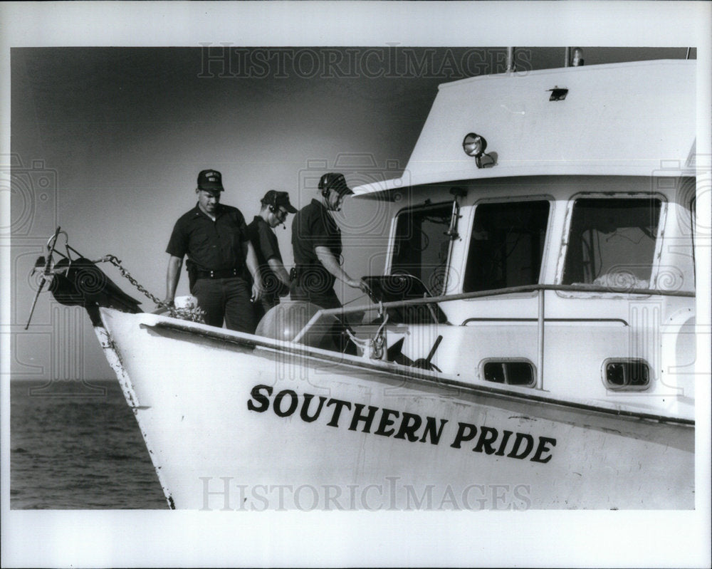 1989 Press Photo Ship Southern Pride - Historic Images