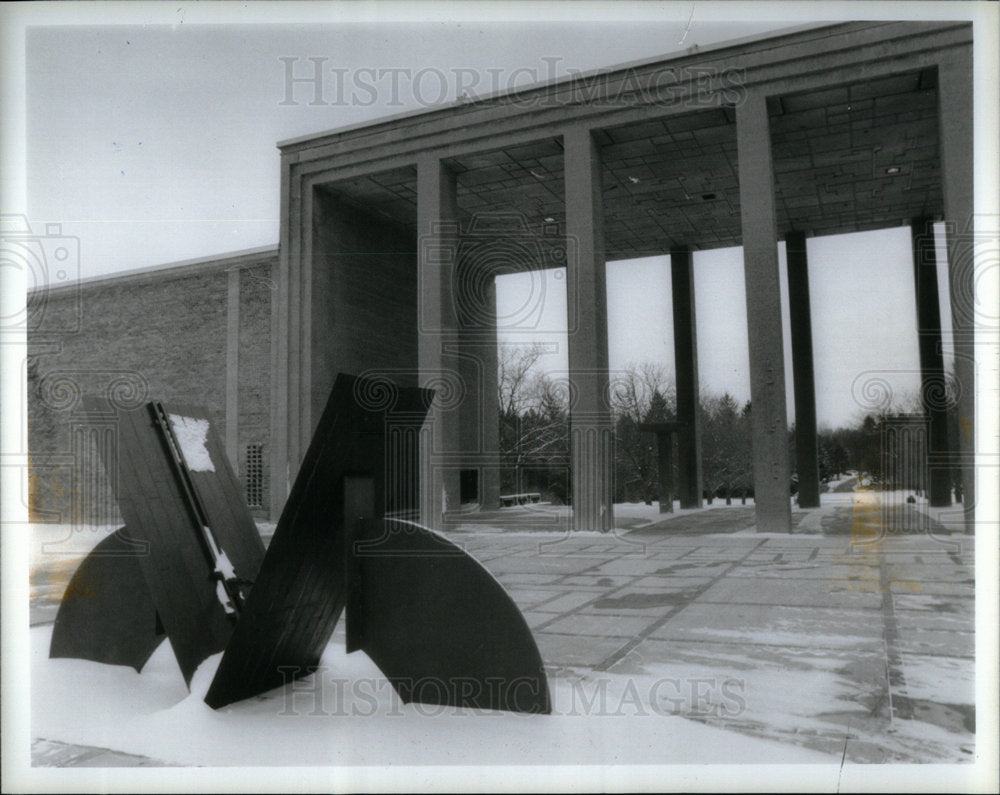 1987 Press Photo Lone Bine Garden Cranbrook - Historic Images