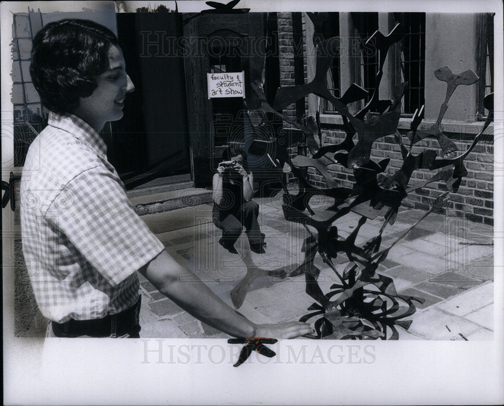 1973 Press Photo Steve Berlin Cranbrook - Historic Images