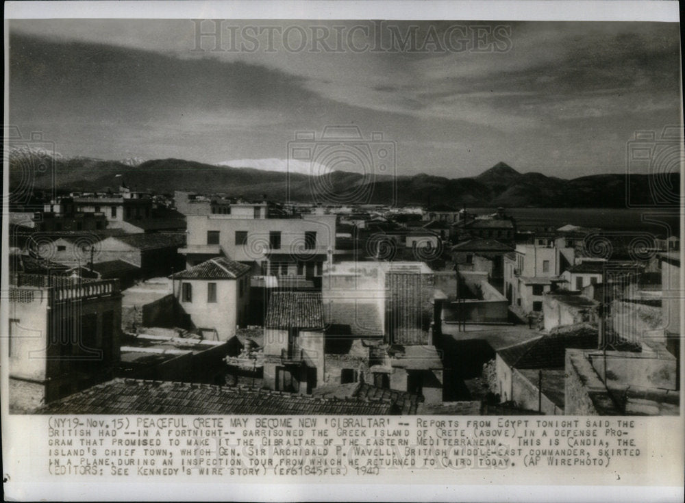 1940 Press Photo Crete Islands - Historic Images