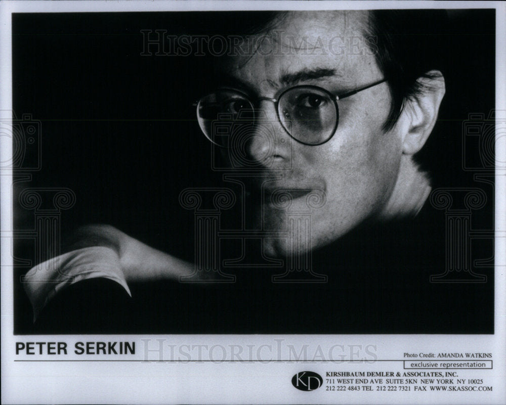 Peter Serkin American Pianist - Historic Images