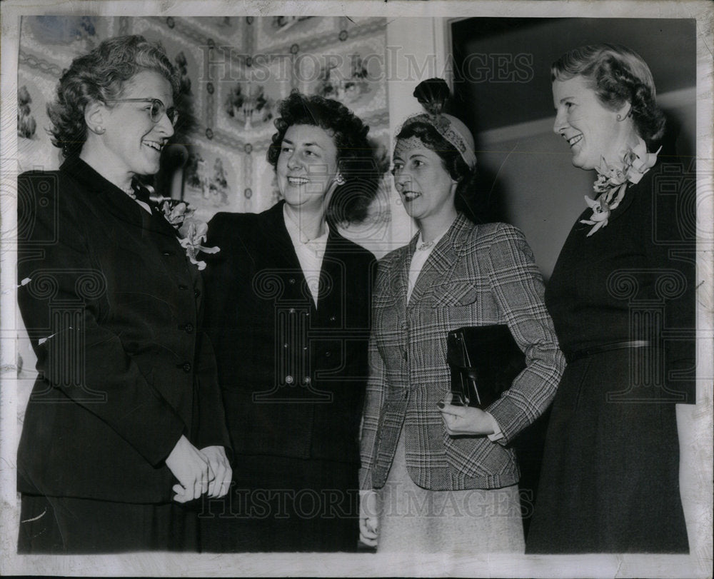 1951 Press Photo Miss Carolyn M. Wicks - Historic Images