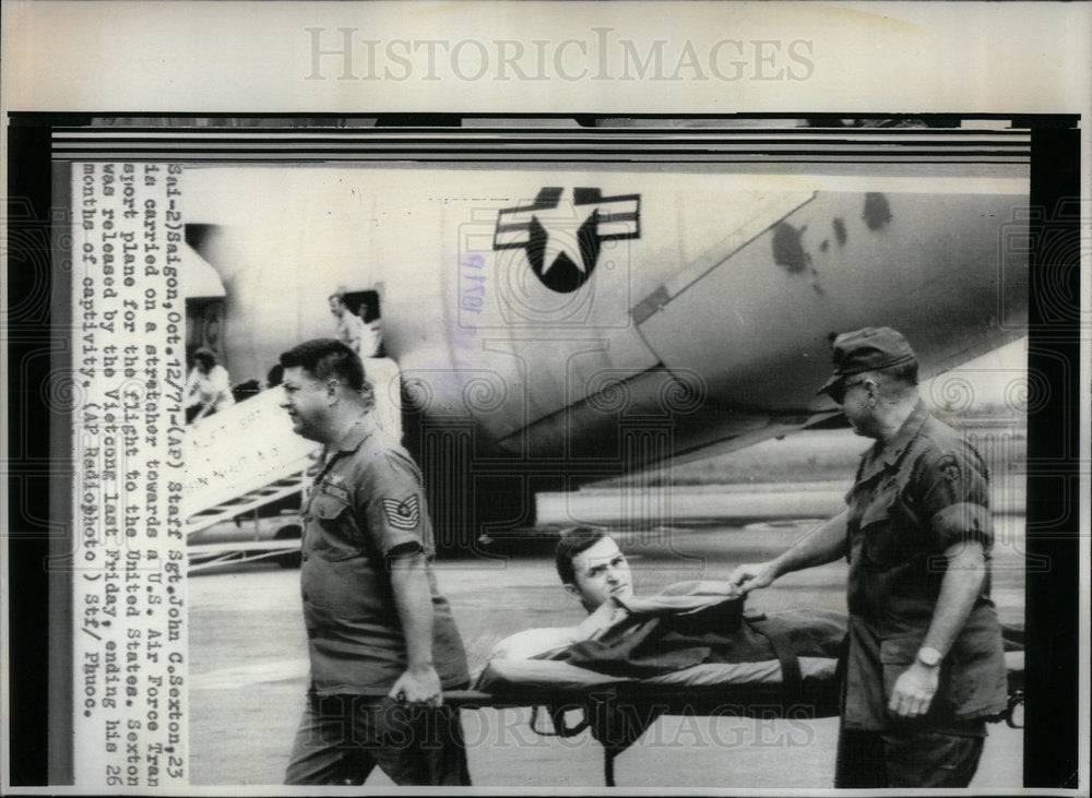 1971 Press Photo Sgt. John C. Sexton Army - Historic Images