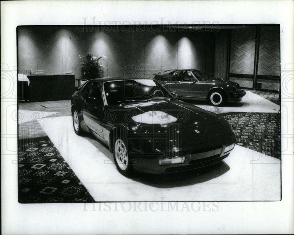 1985 Press Photo Porsche Model 1986 Automobile - Historic Images