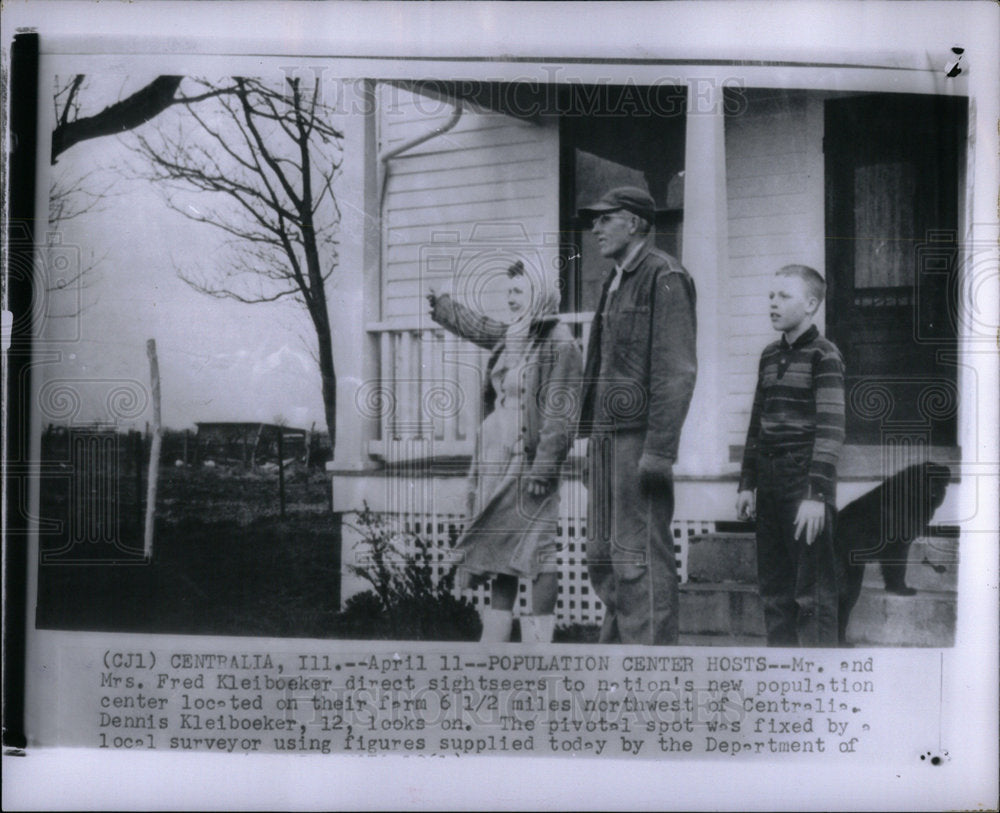 1961 Press Photo Population Center Centralia Kleiboeker - Historic Images