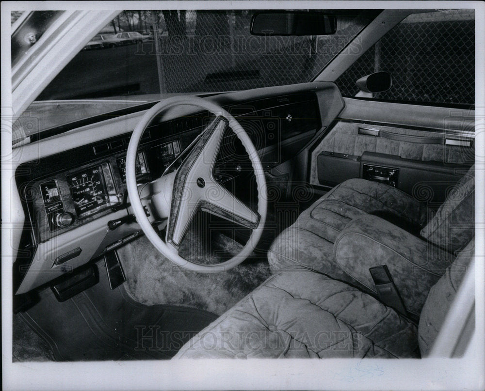 1978 Press Photo interior of Pontiac Bonneville - Historic Images