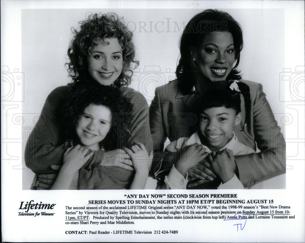 Press Photo Annie Potts Lorraine Toussaint Shari &amp; Mae - Historic Images