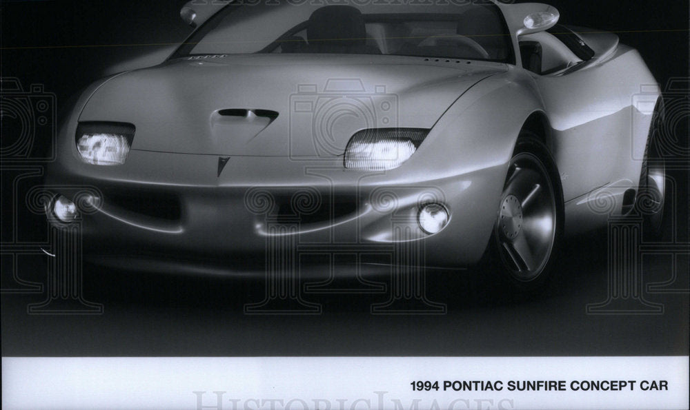 1994 Press Photo Pontiac Sunfire Concept Car - Historic Images