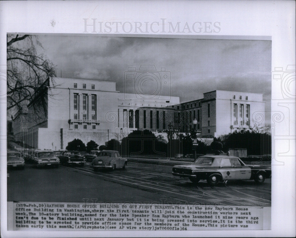 1964 Press Photo Rayburn House - Historic Images