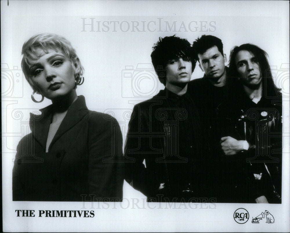 1988 Press Photo 1988 indie-pop band The Primitives - Historic Images