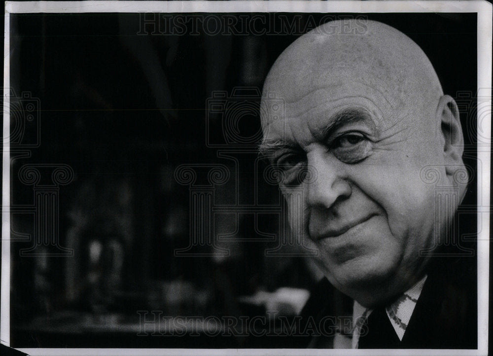 1973 Press Photo Otto Preminger Full Circle Producer - Historic Images