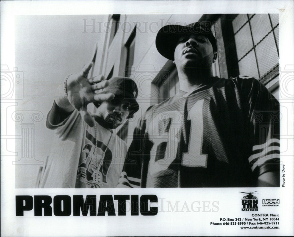 Press Photo Music Group Promatic - Historic Images