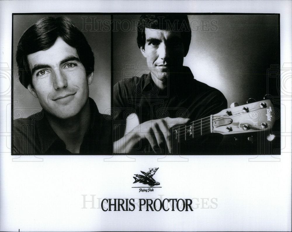 1995 Press Photo Chris Proctor/Musician/Guitar - Historic Images