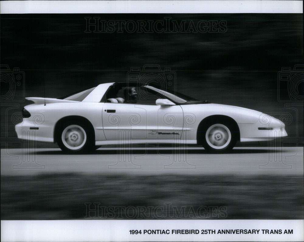 1994 Press Photo Pontiac Firebird Anniversary Trans Am - Historic Images