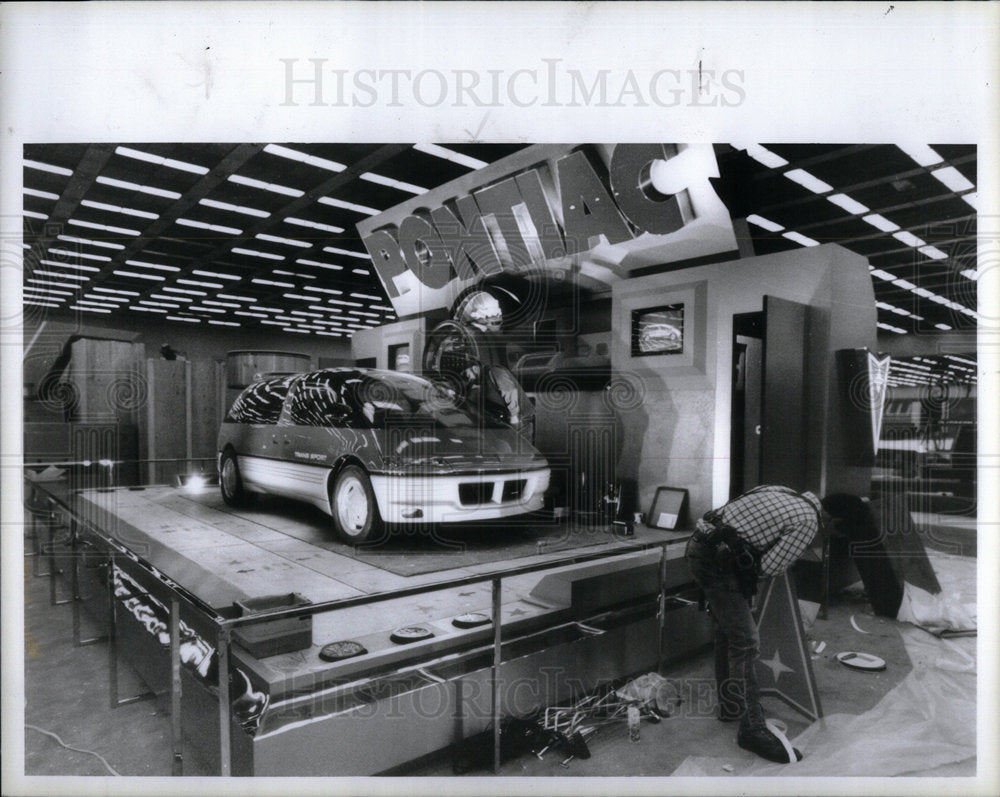 1986 Press Photo Pontiac Trans Sport - Historic Images