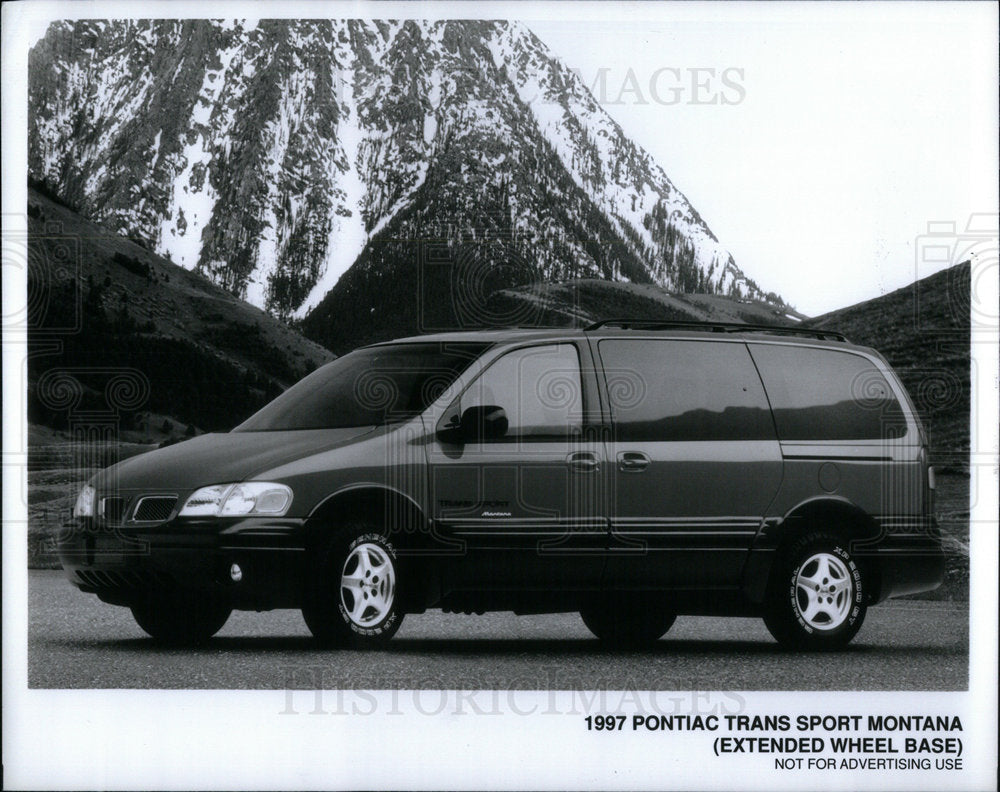 1996 Press Photo Pontiac Trans Sport Montana - Historic Images