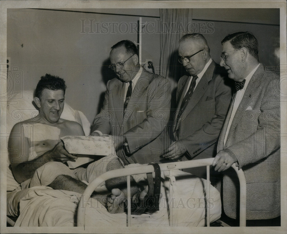 1953 Press FrankWiacek Louis Mirriani John Kronk James - Historic Images