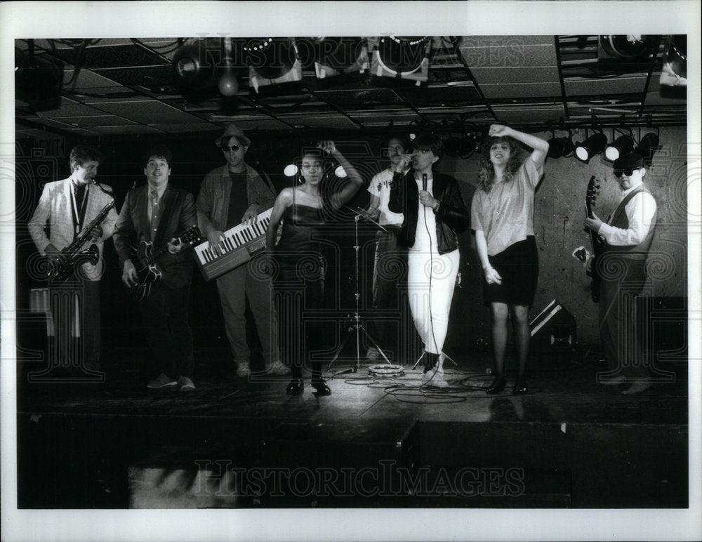 1988 Press Photo The Polish Muslims American Music Band - Historic Images