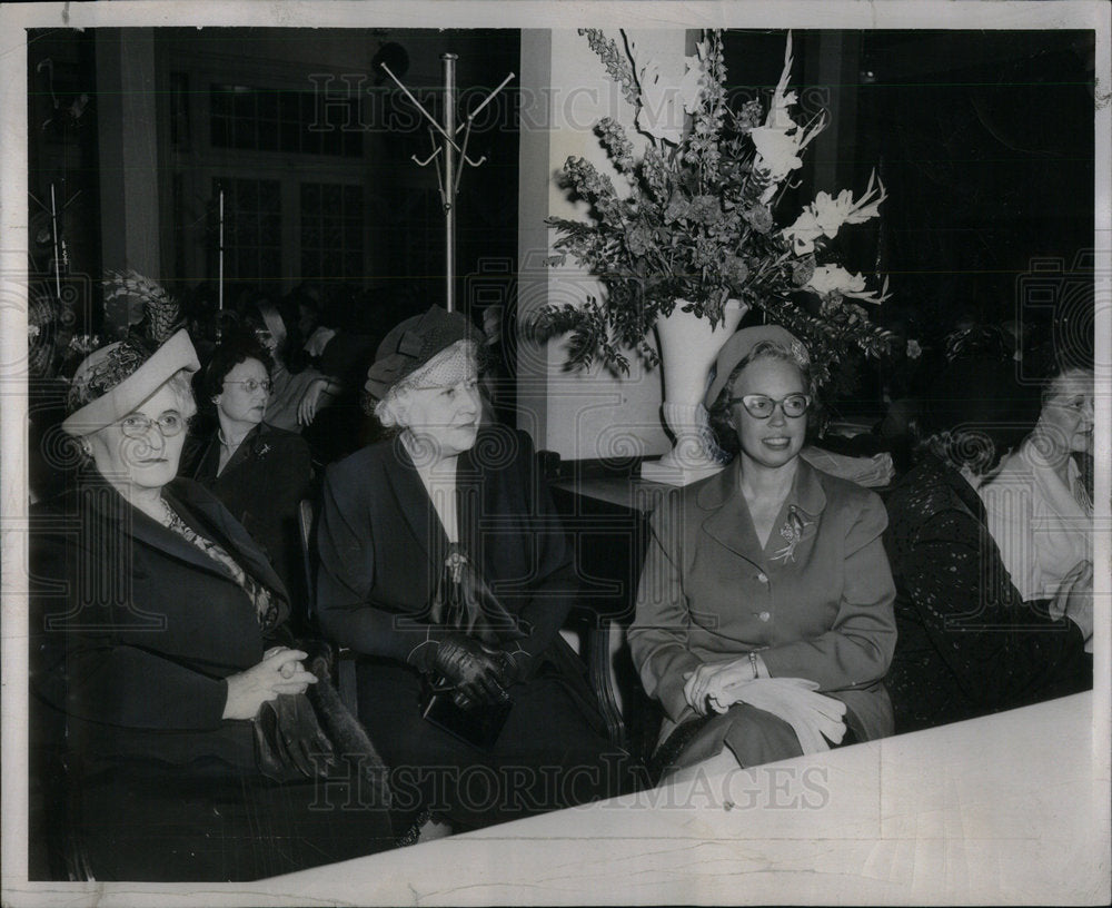 1949 Press Photo  Mrs James Boyd Washington Mrs Harry - Historic Images