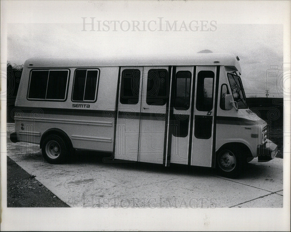 1983 Press Photo Semta Plots Regional Trans Chicago - Historic Images