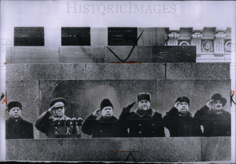 1956 Press Photo Moscow Josef Stalin Washington Georgi - Historic Images