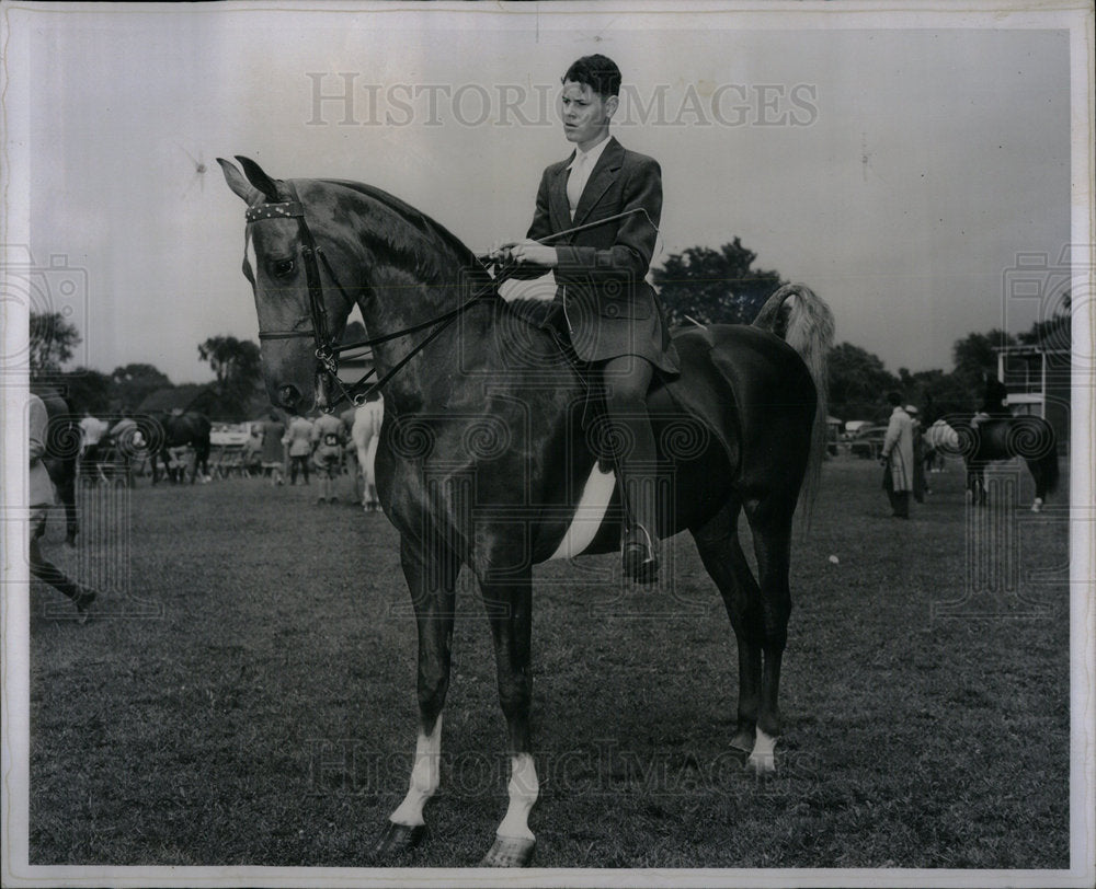 1946 Press Photo Keith Smith Lady Bandit First Place - Historic Images