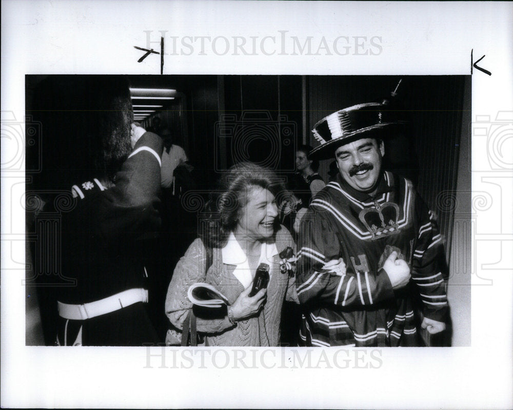 1991 Press Photo British Airways Cheerio UP FayTaylor - Historic Images