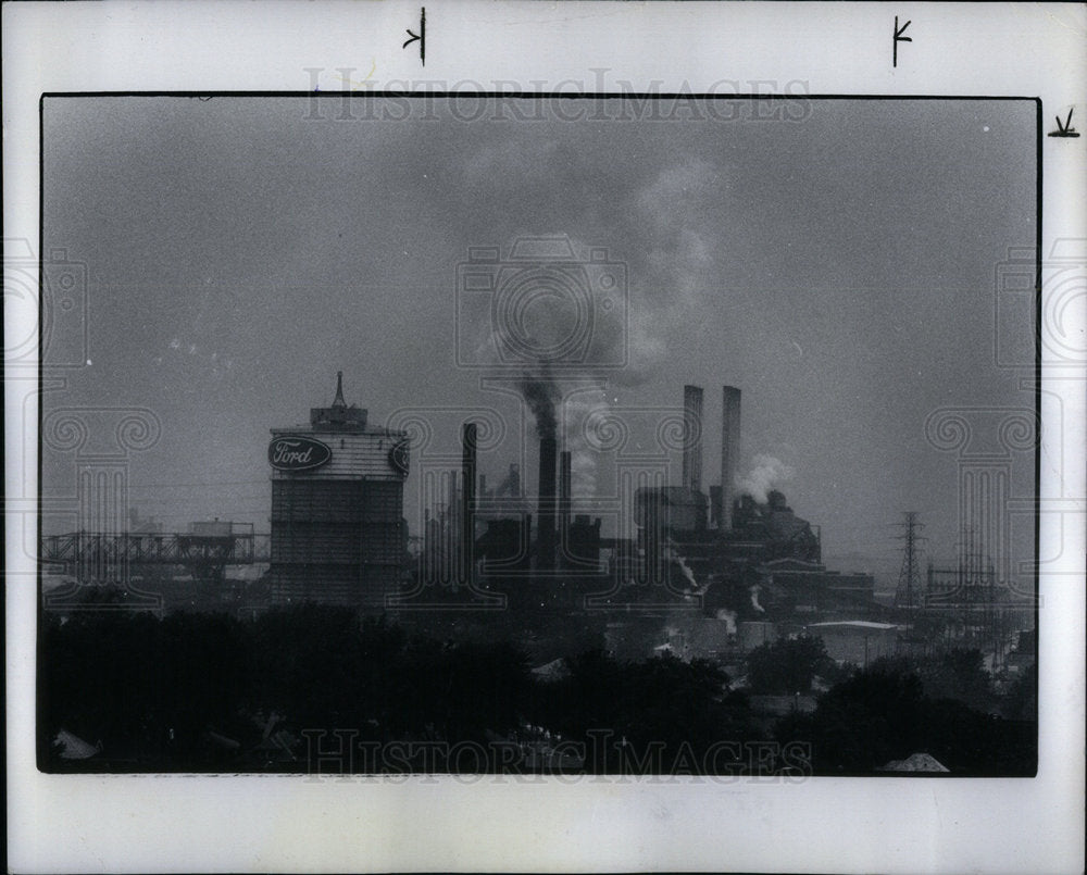 1979 Press Photo Air Pollution - Historic Images