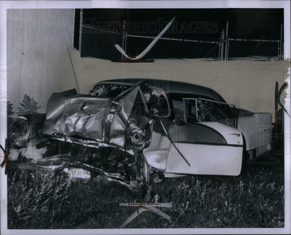 1962 Press Photo Phillips Automobile Accident 3 Killed - Historic Images