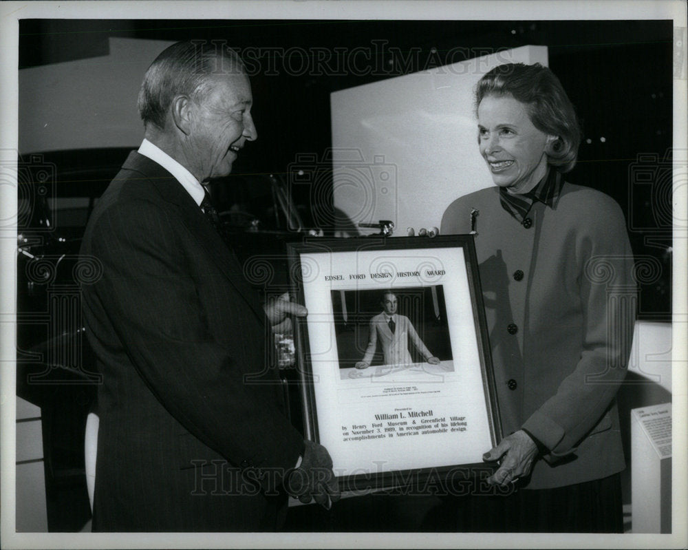 1989 Press Photo William Clay Ford Henry Ford Museum - Historic Images