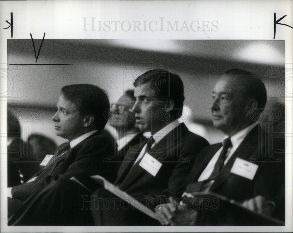 1991 Press Photo Executive Chairman William Clay Ford - Historic Images