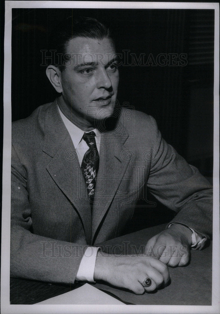 1953 Press Photo Harold Lutz Jefferson County Conger - Historic Images