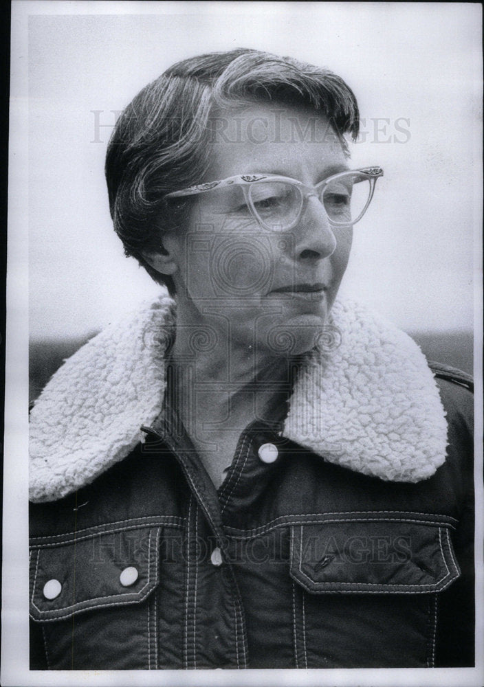 1978 Press Photo Bea Lowell farm wife Photograph Lyn - Historic Images