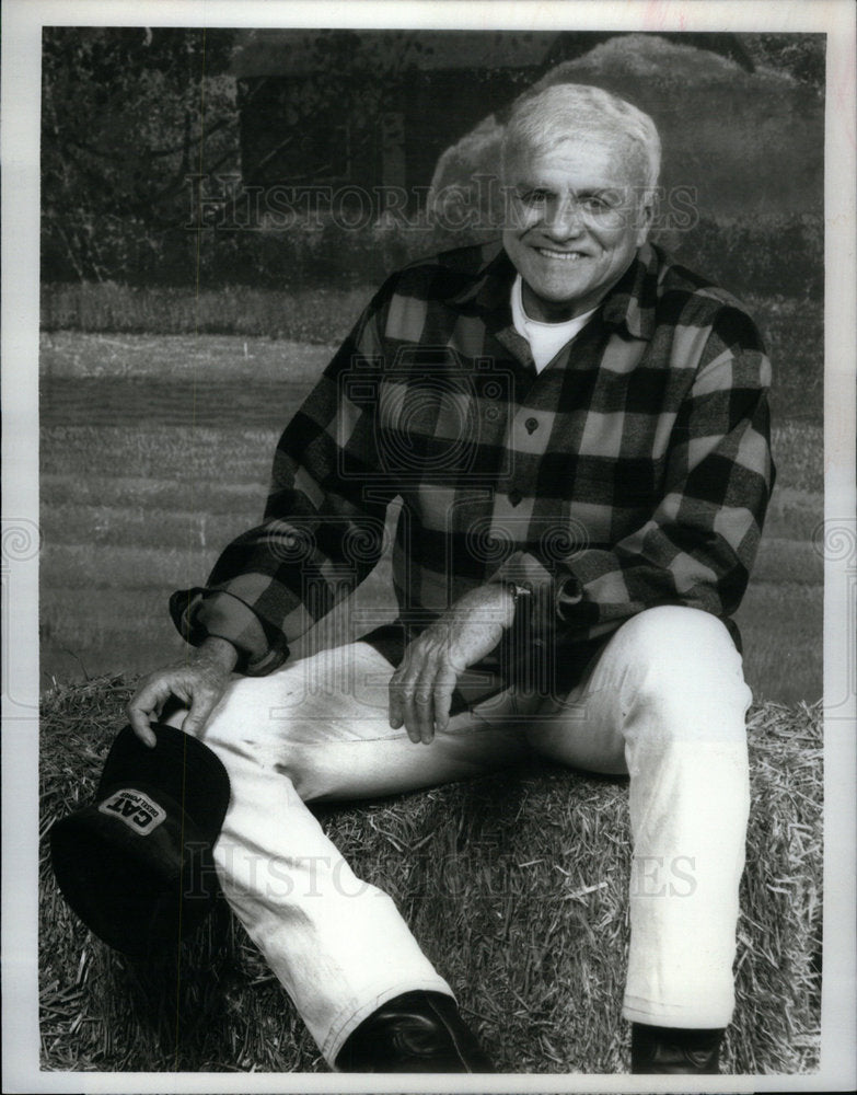 1989 Press Photo Brian Keith Actor Heartland - Historic Images