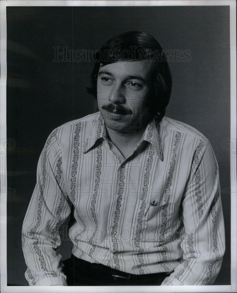 1975 Press Photo Steve Drozda America Twice Coach Swim - Historic Images