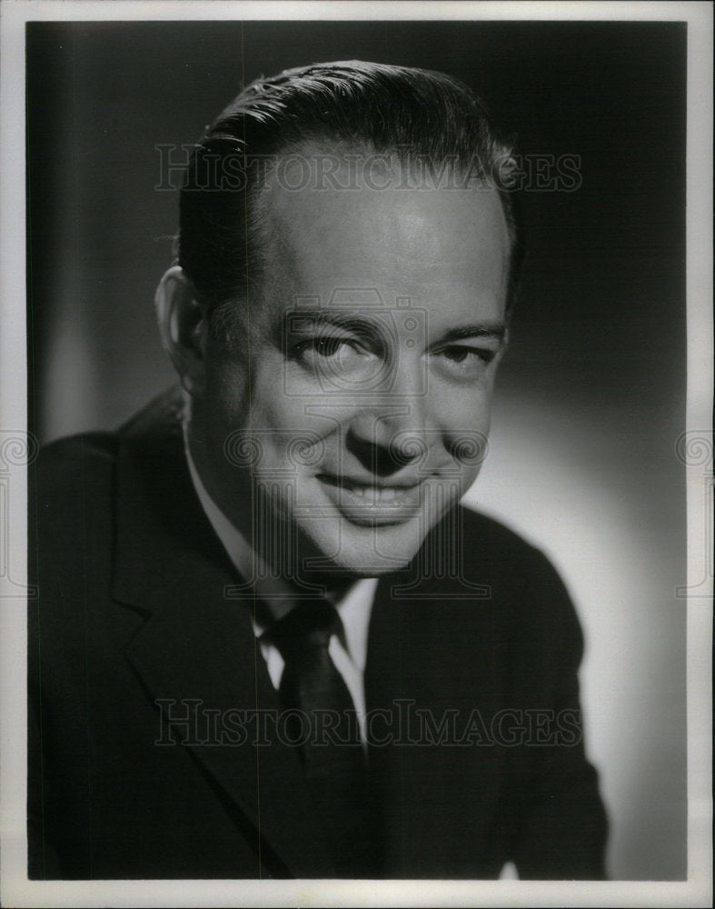 1962 Hugh Malcolm Downs American Host TV - Historic Images