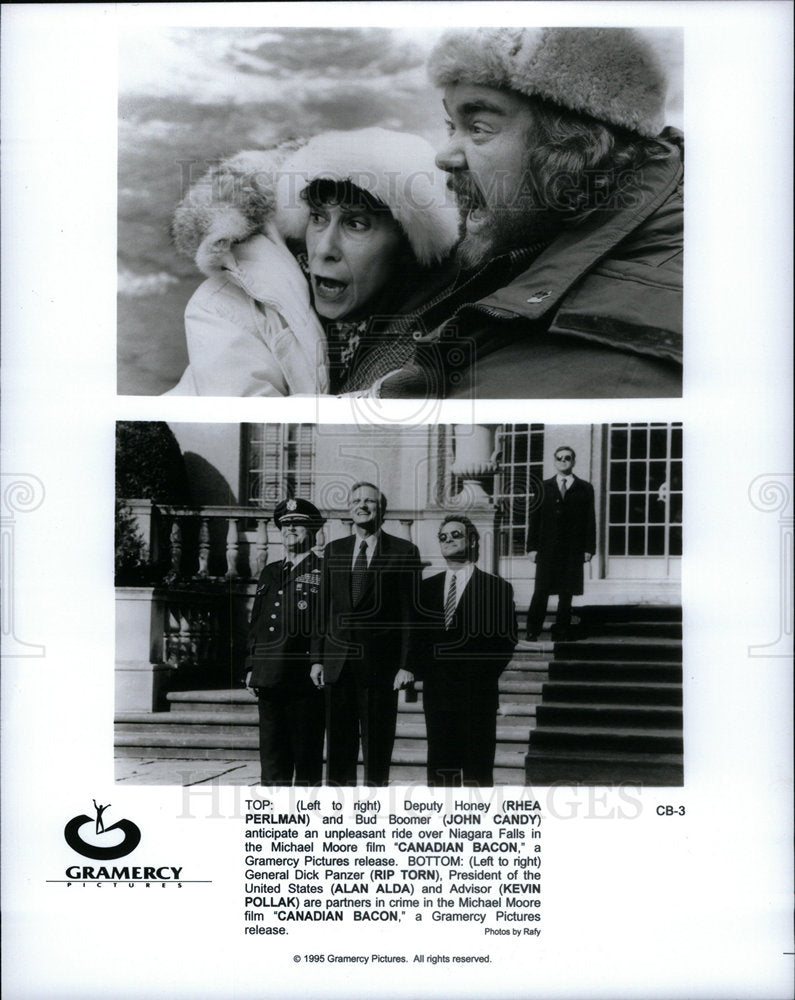 1955 Press Photo Bud Boomer Deputy Honey Niagara falls - Historic Images