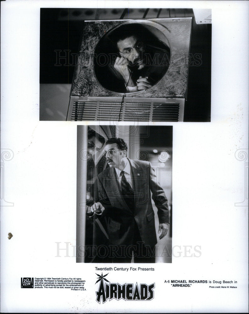 1994 Press Photo Airheads American Comedy Rich Wilkes - Historic Images