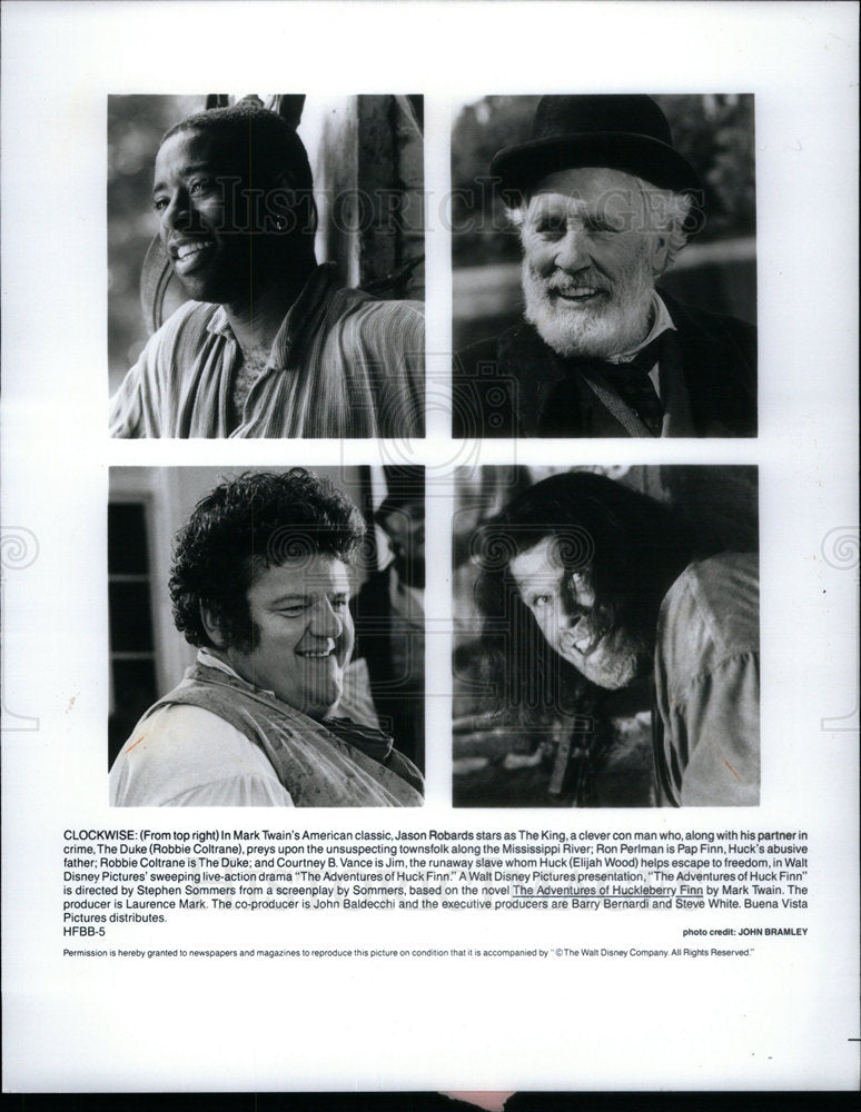 1993 Press Photo In Mark Twain American Robarbs Crime - Historic Images