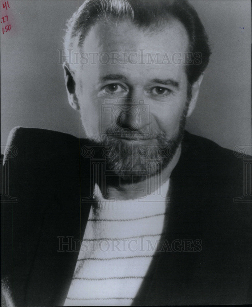 1983 Press Photo George Denis Patrick Carlin Grammy - Historic Images