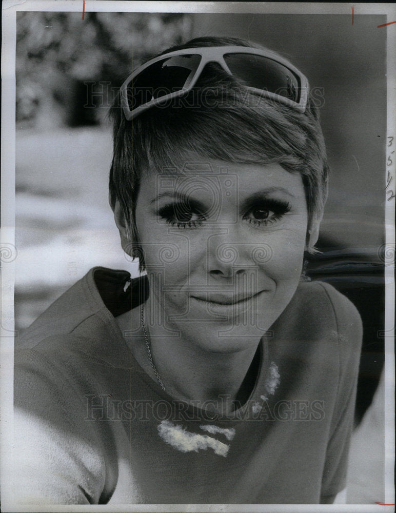 1967 Press Photo Judy Carne Actress Run For Your Life - Historic Images