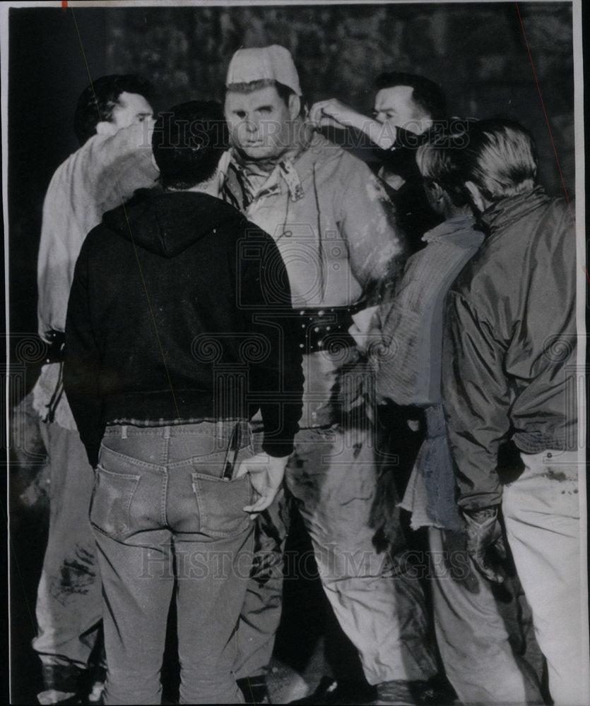 1965 Press Photo Joe Canutt Stuntman Filming - Historic Images