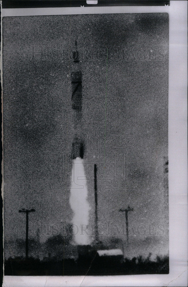 1958 Press Photo Explorer 2 Satellite - Historic Images