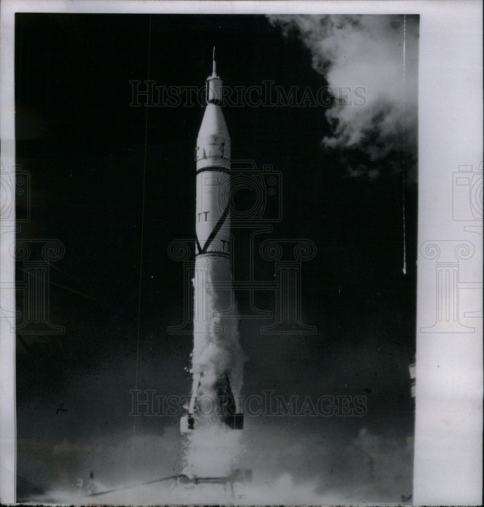 1958 Press Photo Explorer IV Satellite United State - Historic Images