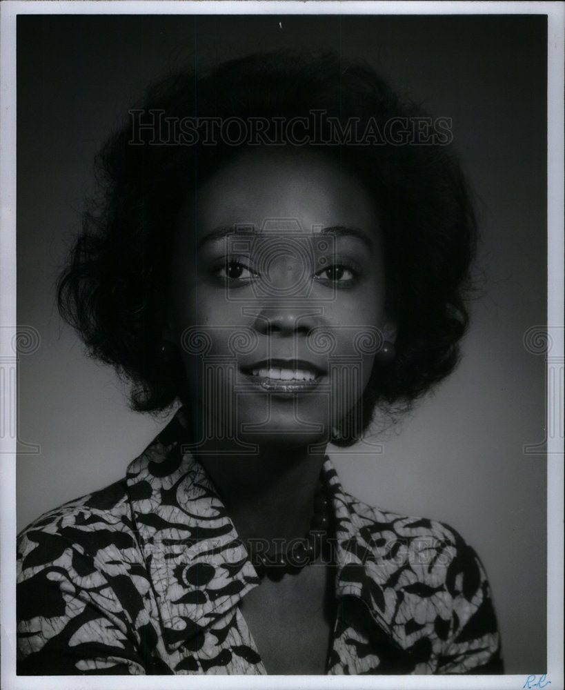 1977 Press Photo Linda Wright-Avery TV Newswoman - Historic Images