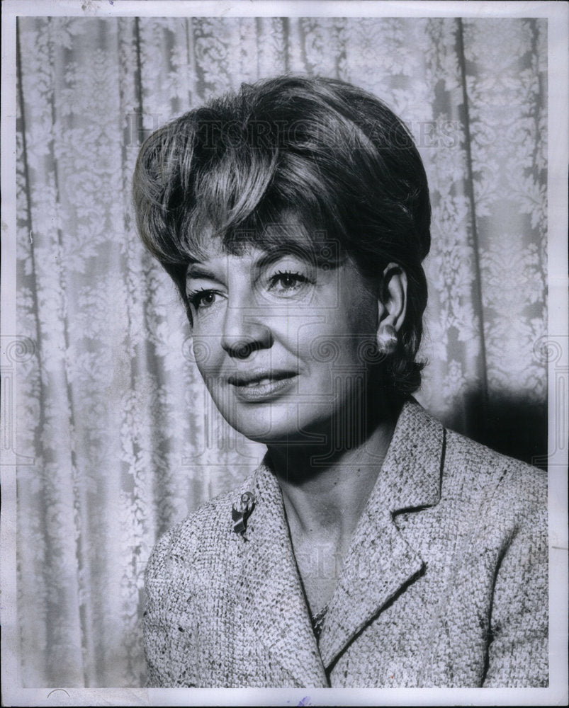 1965 Press Photo Mrs R Alexander Wrigley,Detroit Soc - Historic Images